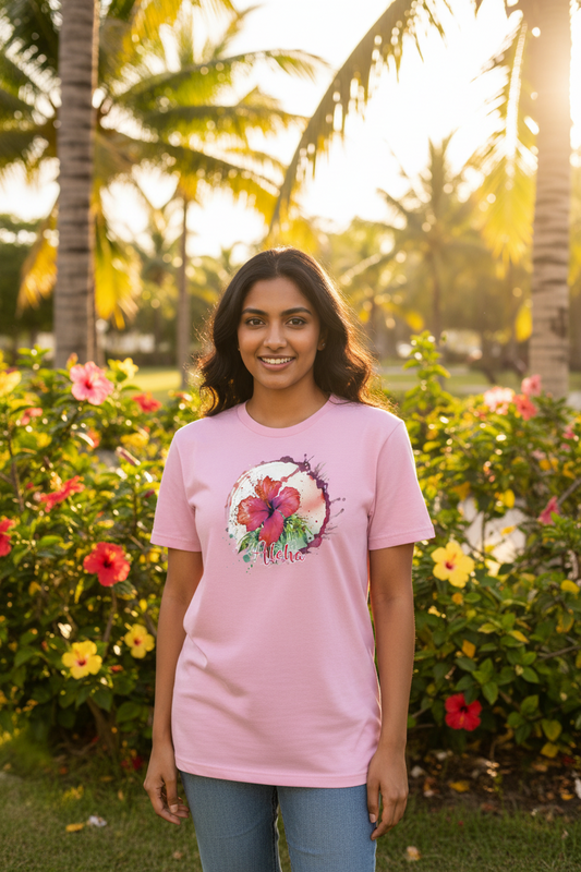 SUMMER VIBES – SuperLITE Tee (PINK)