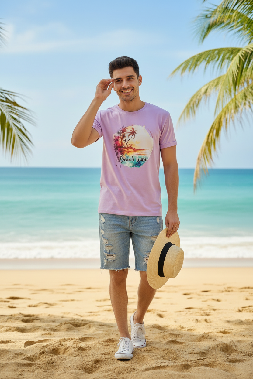 SUMMER VIBES – SuperLITE Tee (LILAC)