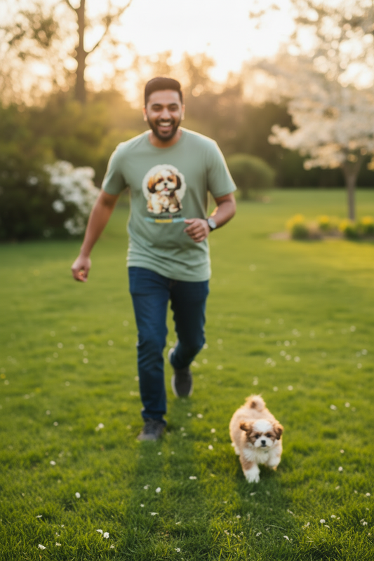 SHIH TZU – SuperLITE Tee (SAGE GREEN)